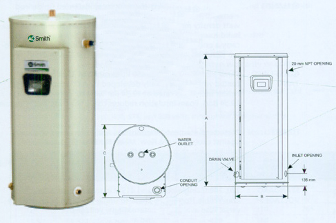 Electric Water Heater ( Gold Xi Series ) - DVE Series
